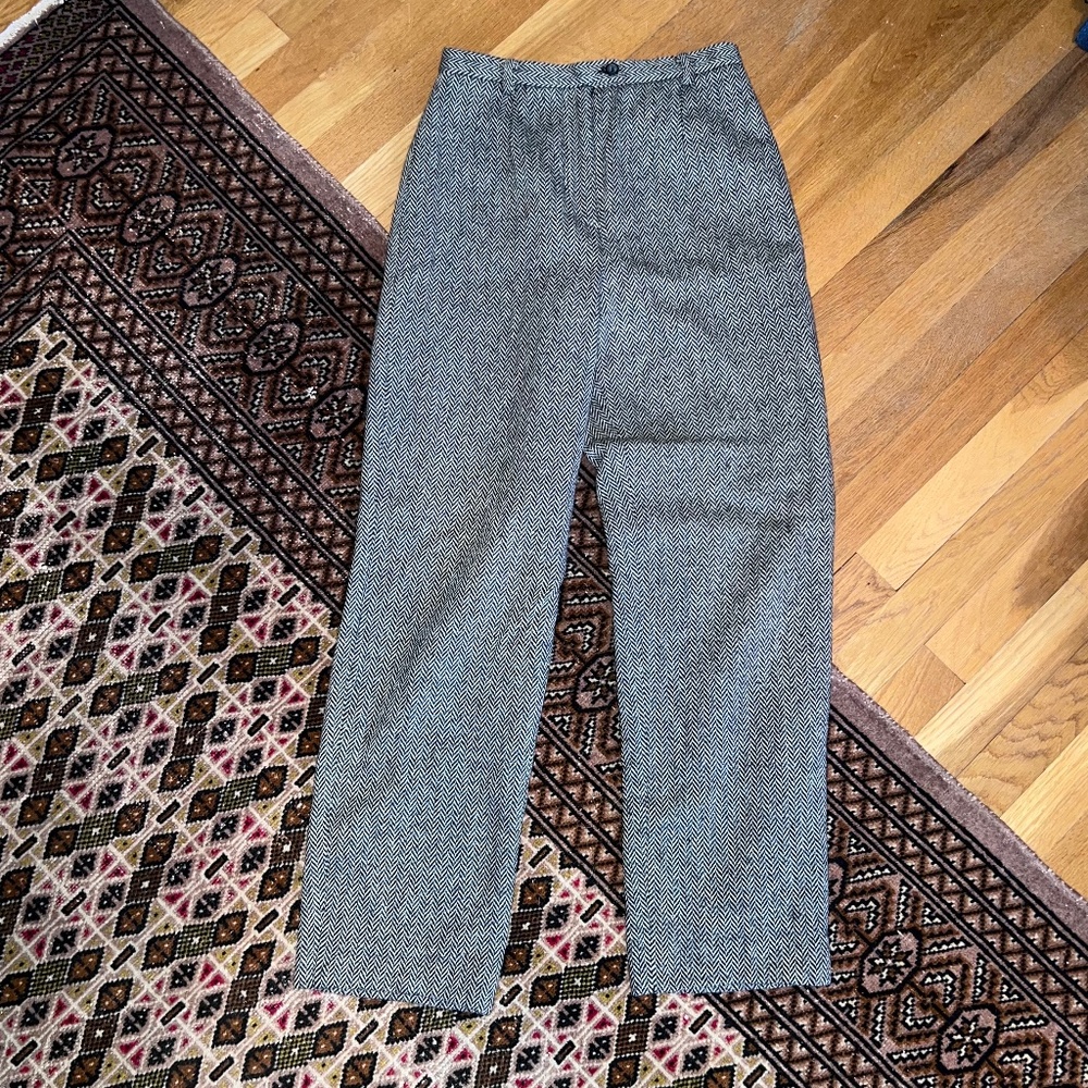 Ann Taylor Black and White Pants